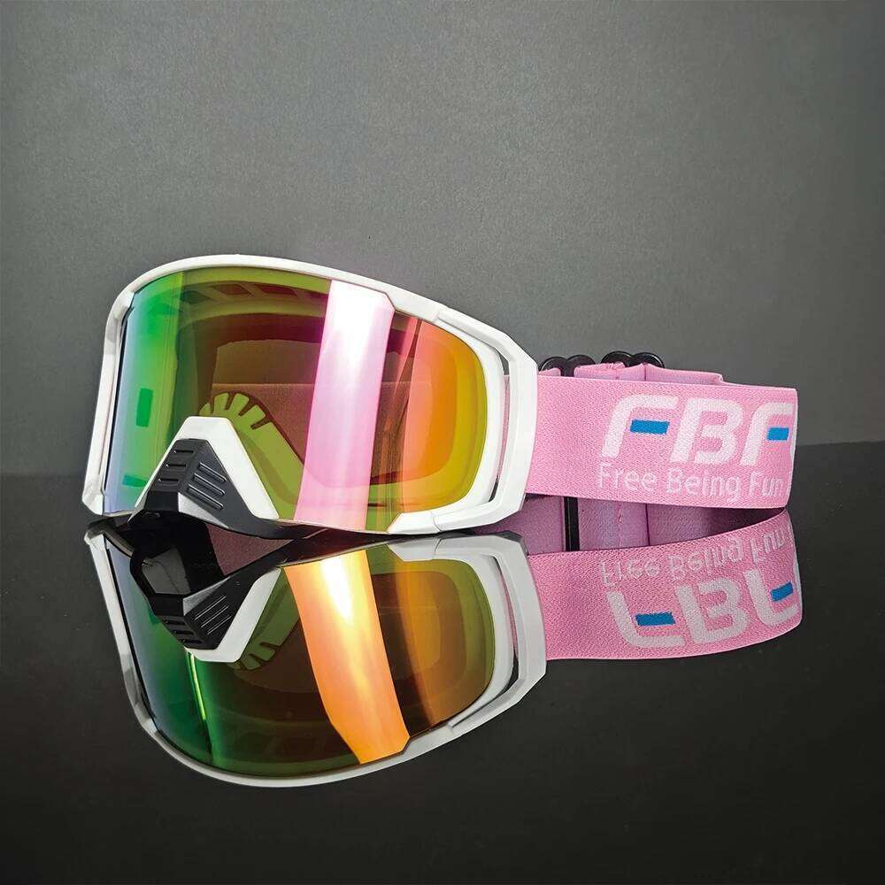 FBFU 2025 Bicycle Goggles -HD Lenses, Windproof, Dustproof, Sandproof, All-Day Breathable, Men Women Ski Gear Z260225