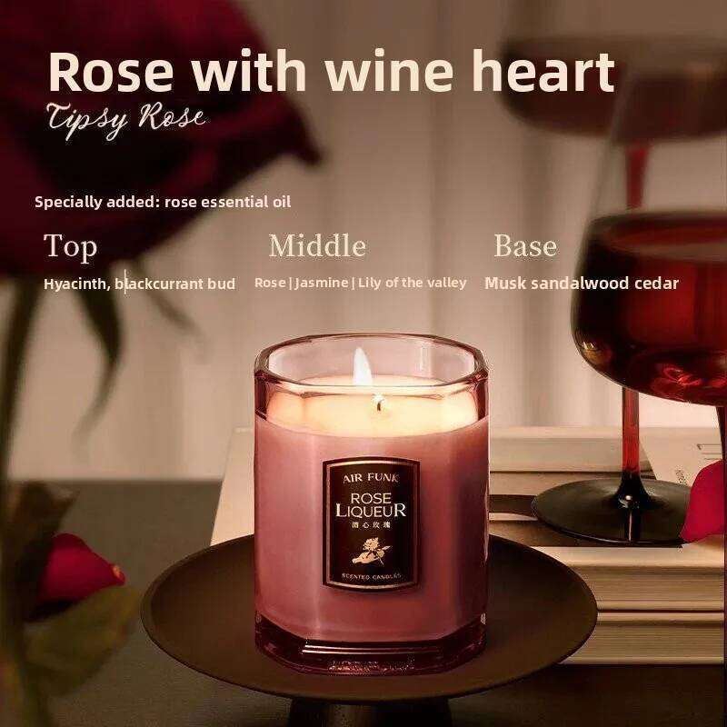 1pc Aromatherapy Candles Home Indoor Long Lasting Fragrance New Year Gift Deodorize Household Goods W260226