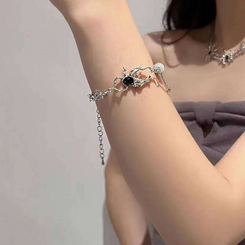 1Pcs High Quality Stainless Steel Spider Bead Splicing Bracelets For Men Women Link Chain Layered Pulseras Unisex Jewelry Gifts Z260225