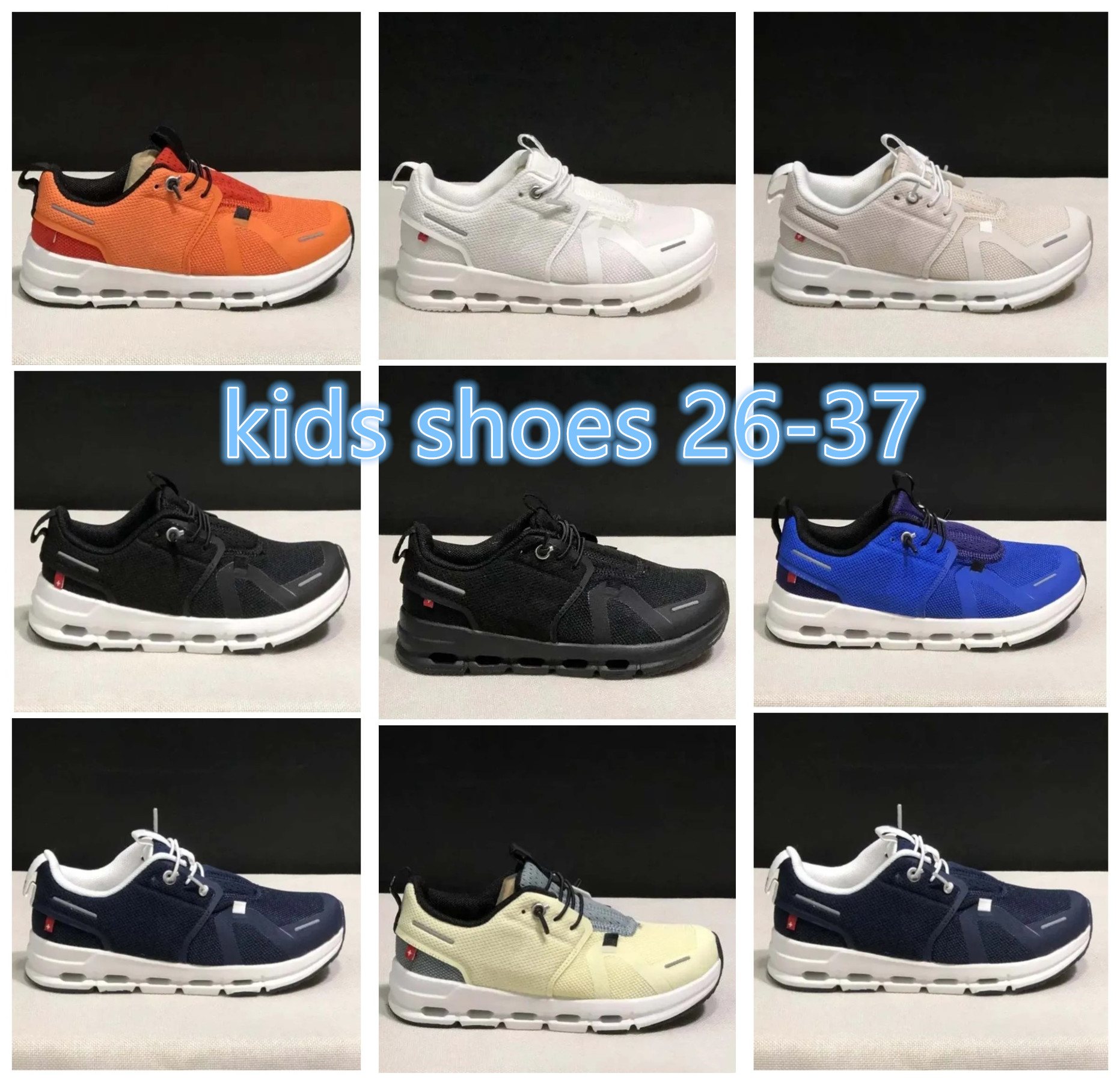 onn Cloud 5 Kids running shoes Youth Infant Toddlers designer Trainers Boys Girls kid shoe sneakers pink boy children sneaker 569