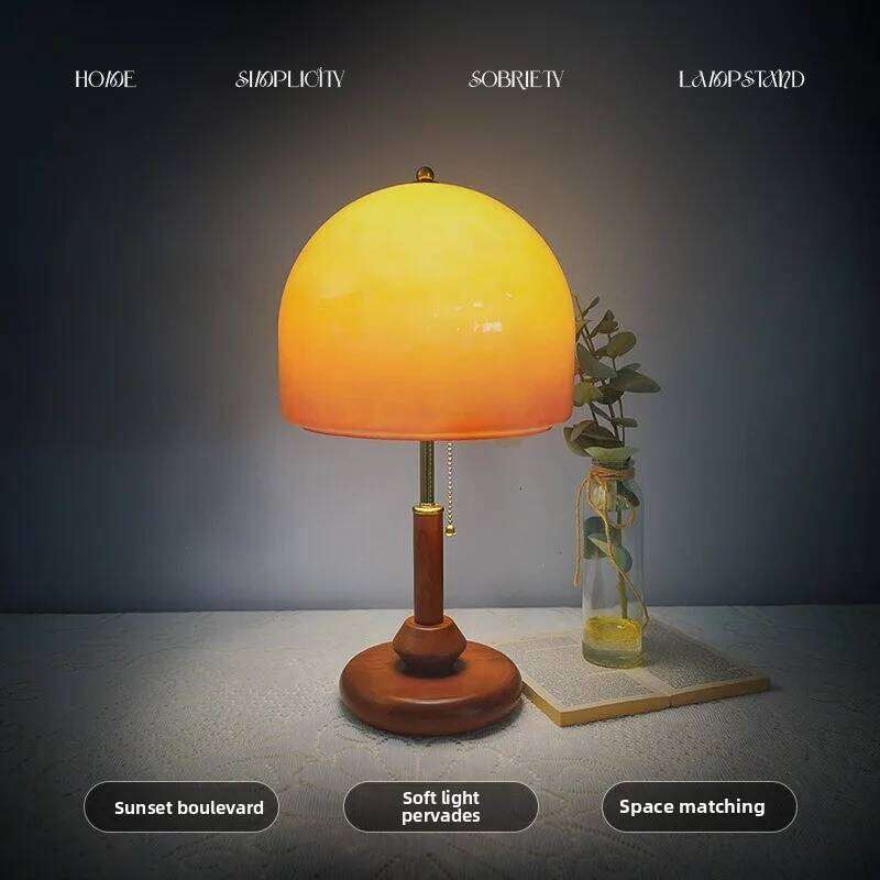 Retro Creative Decoration Antique Bedroom Romantic Bedside Living Room Study Nordic Desk Lamp Light Luxury High-end Gift H260225