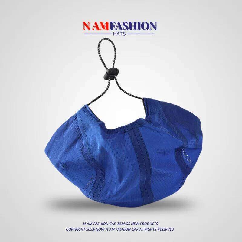 Japanese Simple Light Quick-drying 5-Panel Baseball Cap Soft Top Korean Version Short Edge Men's and Women's Sun Caps Z260226