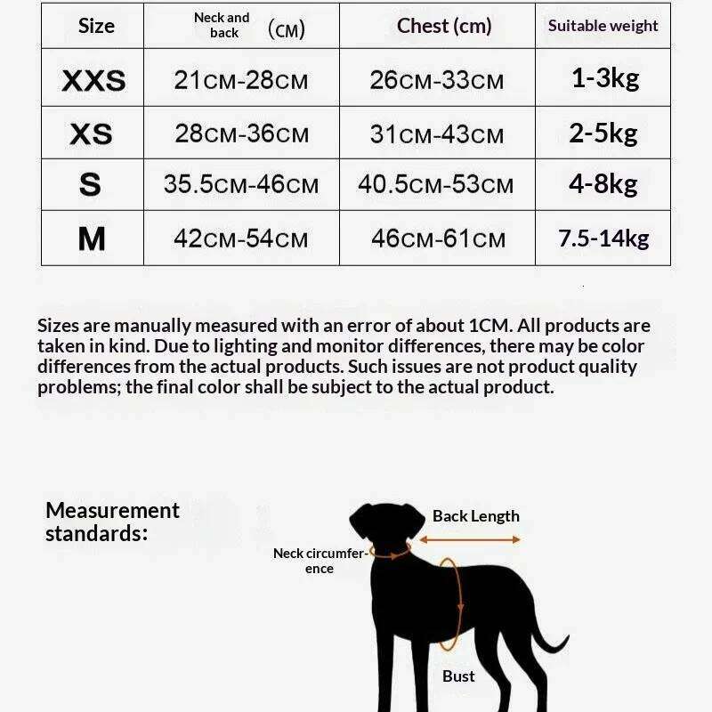 New Denim Dog Leash Set for Small and Medium Dogs Adjustable Harness Vest Pet Supplies Puppy Accessories