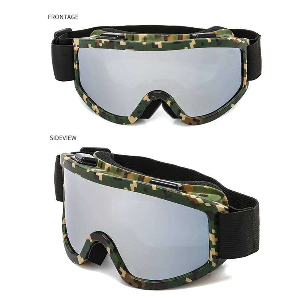 Double Layer With Colorful Sand-Proof Polarized Ski Anti-Collision Anti-Glare Lens Goggles For Skiing Z260225