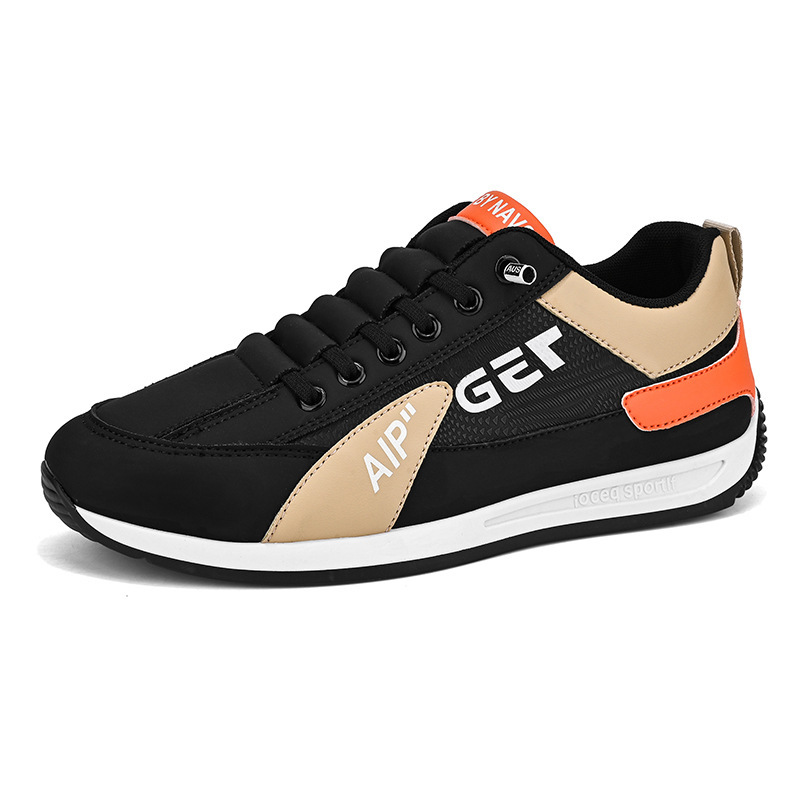 Men Fashion Casual New Breathable Athleisure Comfortable Trendy Versatile White Shoes Blue Black Khaki Free shipping