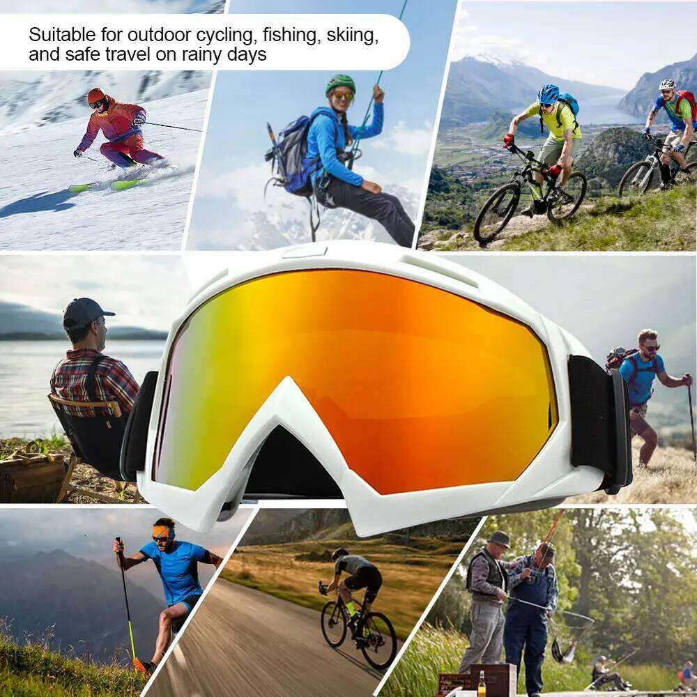 Windproof Snowboard Goggles Anti-Fog Cycling Sunglasses UV Protection for Winter Outdoor Sport Z260225