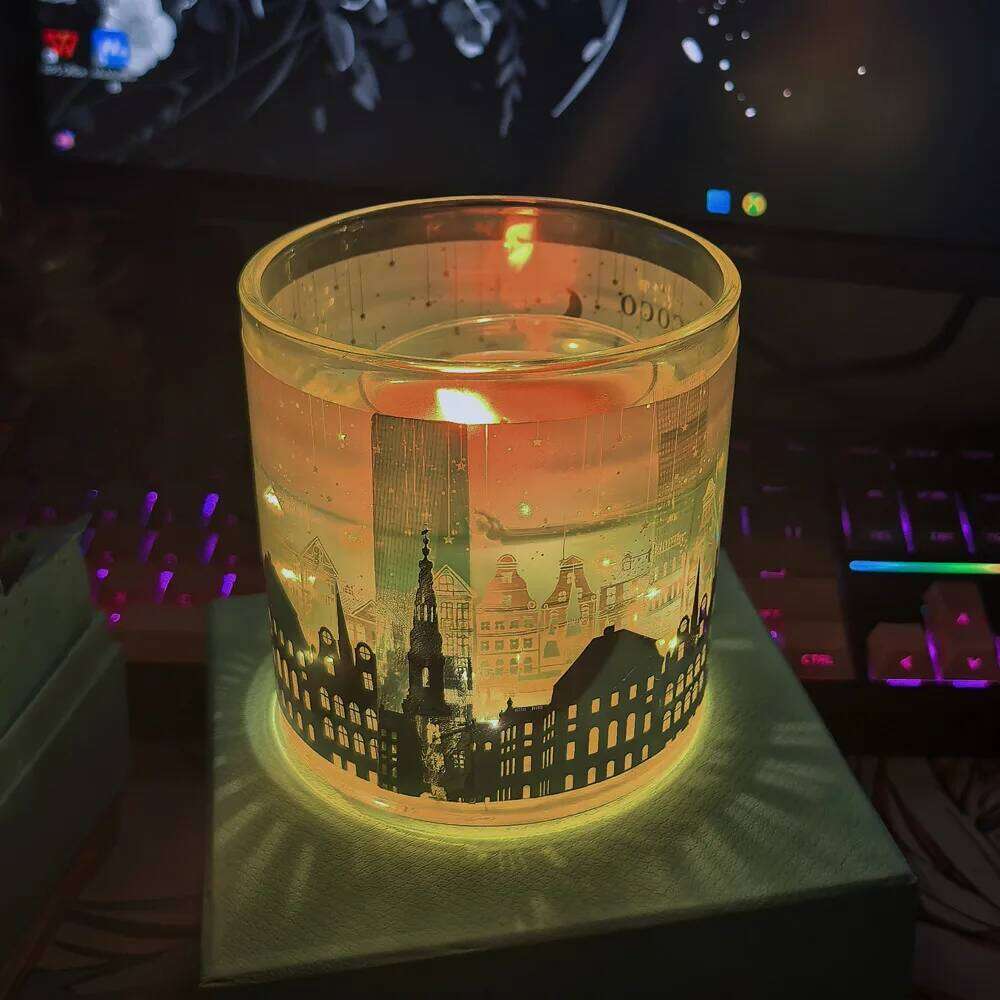 Luxury Aromatherapy Box Jelly Wax Smokeless Scented Candle Romantic Room Decor Holiday Party Christmas New Year Gift W260226