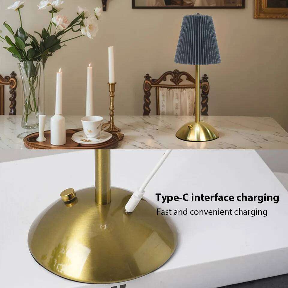 Rechargeable LED Table Lamps Touch desk lamp Wireless Night Light Restaurant Desktop Mood Lighting Bar Decoration H2602251