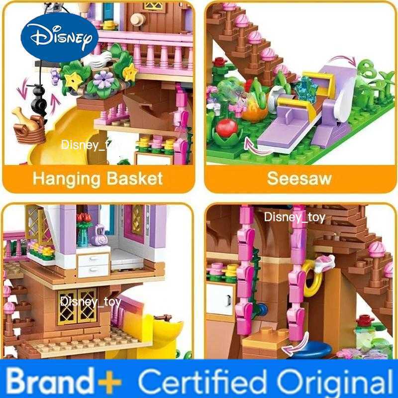 685pcs Building Blocks Friendship Tree House Villa Castle Classic Friend Girls Model Figures Toy for Kids Birthday Gift H260226