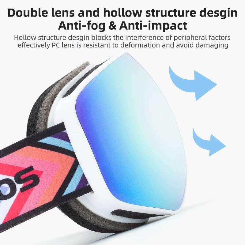 ROCKBROS Skiing Snowboarding Eyewear Goggles for Adult / Child Windproof Anti-fog Snow Ski Glasses Winter Sports Accessories Z260225