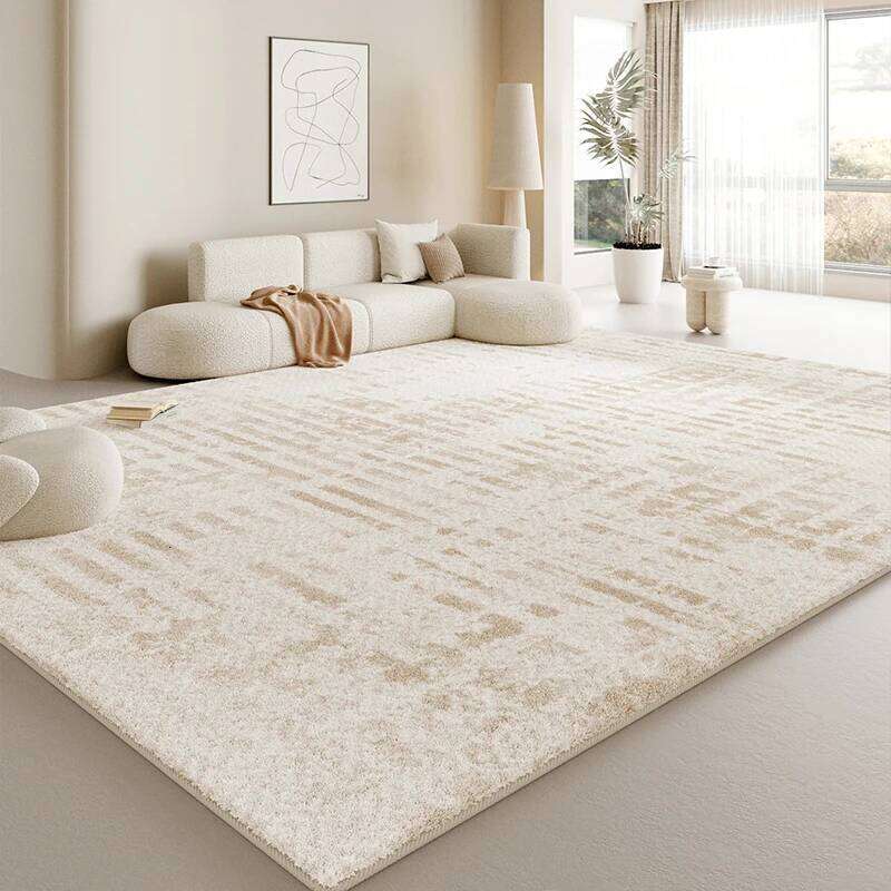 Cream Style Rugs for Bedroom Thick Washable Lounge Floor Mat Large Area Living Room Decoration Plush Carpet Home Fluffy Soft Rug W260226