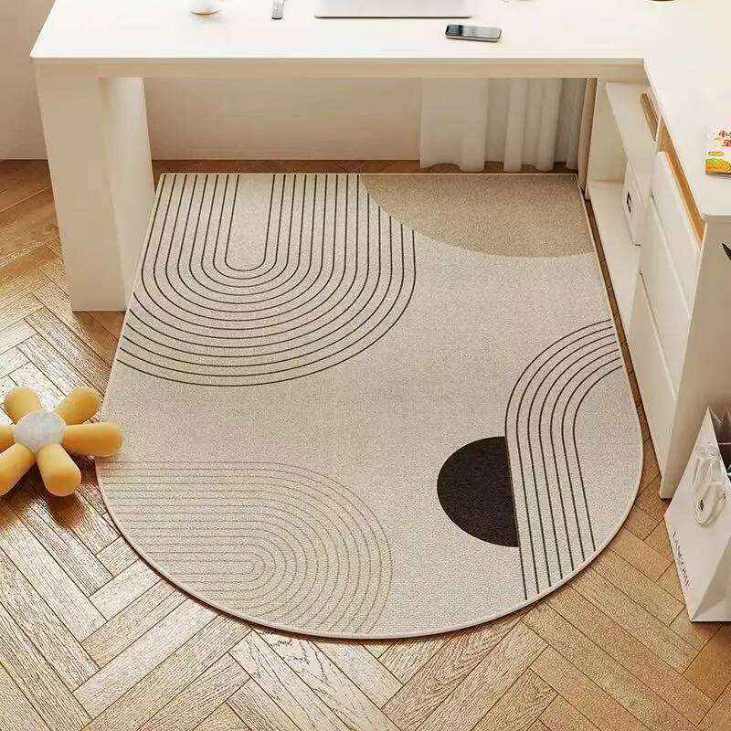 VIKAMA Cream Style High-End Desk Swivel Chair Carpet Anti-Slip And Wear-Resistant Floor Mat Home Decoration W260226