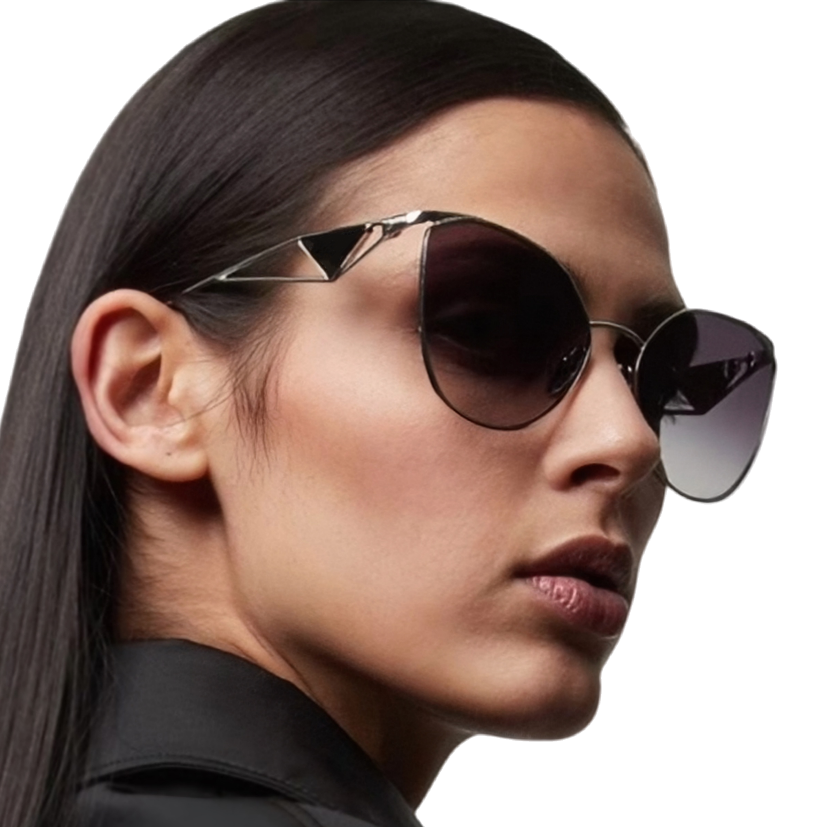 Luxury Designer for Women Classic Butterfly Triangle Y2K Elliptical lens UV Protection Outdoor Beach Sunglasses Travel Essentials