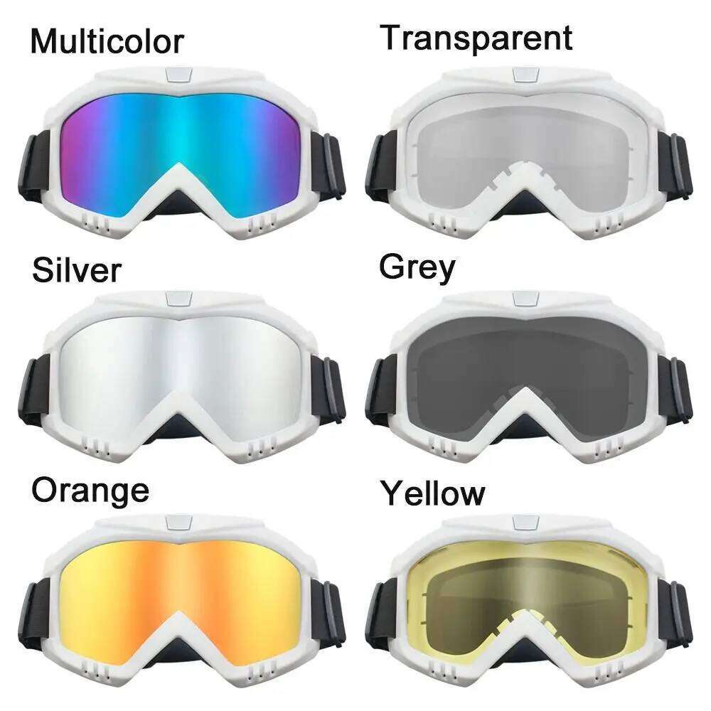 Skiing Outdoor Sports Windproof Kids Eyewear Ski Goggles Moto Cycling Lens Frame Glasses Sunglasses Z260225