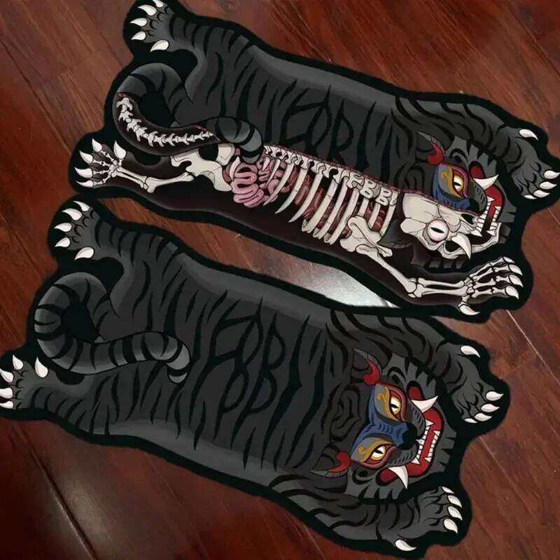 VIKAMA Tiger Diatomite Kitchen Carpet Thickened Oil-resistant Dirty-drying Floor Bathroom Balcony Entrance Non-slip Mats W260226