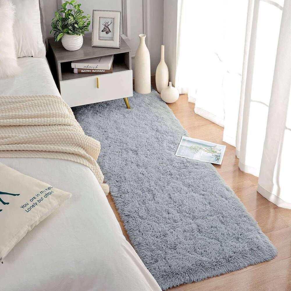 VIKAMA Soft Running Rug, Plush Fluffy Bedroom Living Carpet, Nursery And Children's Room Floor Mat For Home Decor W260226