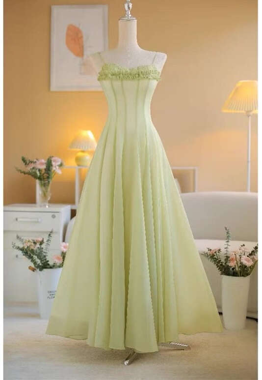 2026 summer design elegant women's strapless waist wrapped slim fit bright green long dress new style