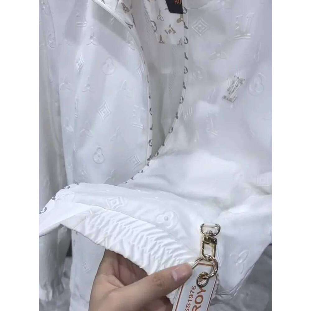 Spring Summer Men's Stand Collar Jaet Comfortable Haome High Quali Casual Cool Designer Fashion Zipper Closure Long Sve Antibacterial