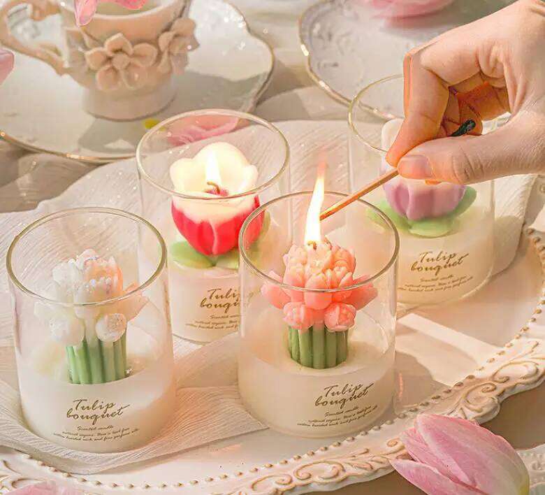 High end aromatherapy as gifts for friends, romantic scented candles W260226