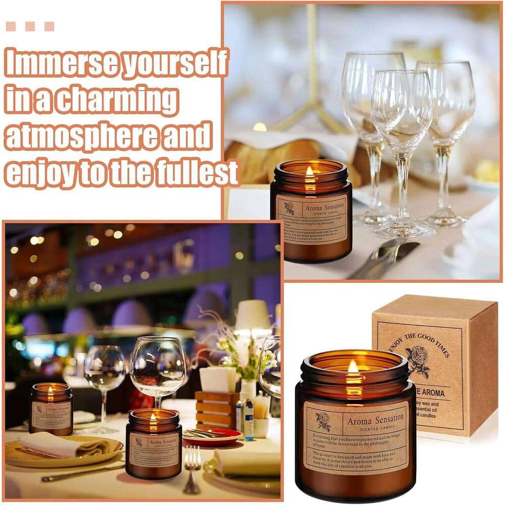Large Home Use Soy Candle Fragrance Gift Friends Suitable for Domestic Environment W260226