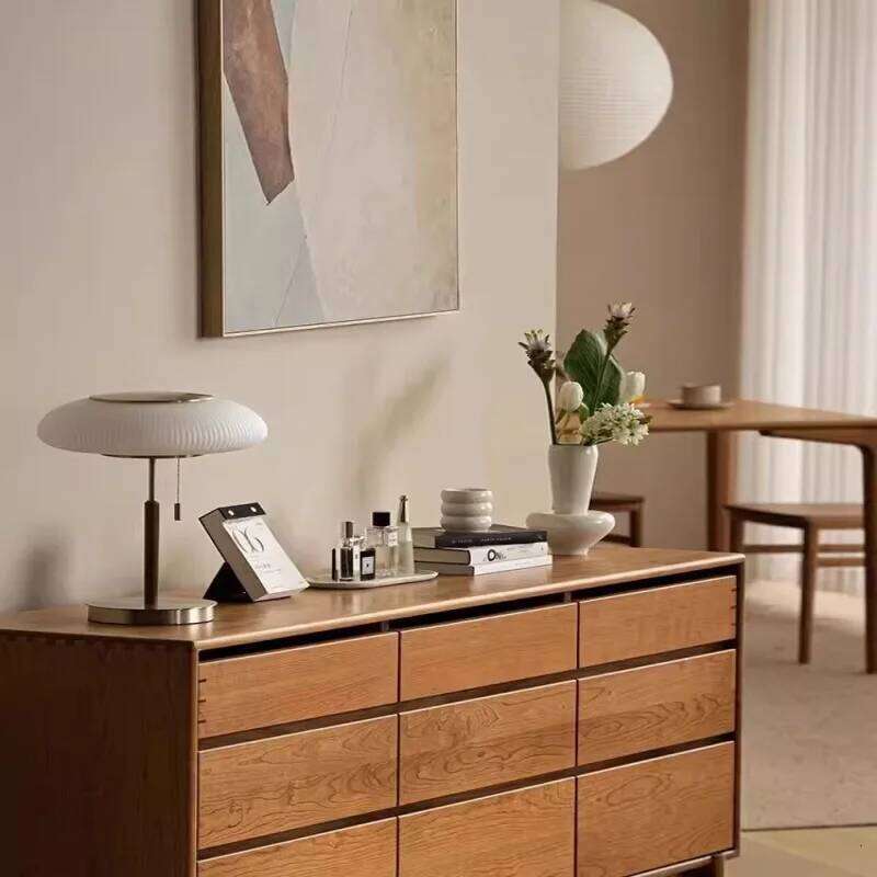 Nordic Vintage Table Lamp White Glass Desk Light for Bedroom H260225