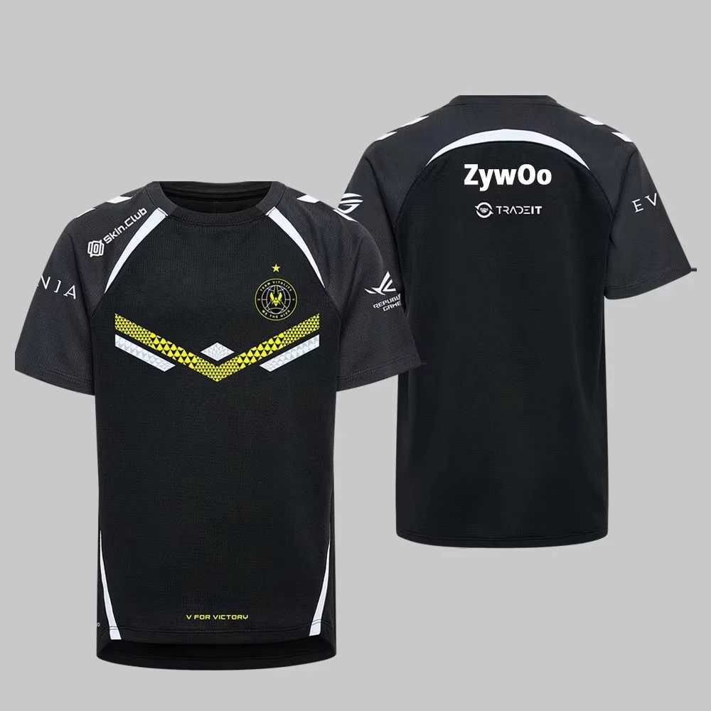 CS2 Esports Jersey Team Vitality 2025 New CSGO Major Training Uniform Summer motorcycle Quick-Drying VIT Fans Custom T Shirts L260226
