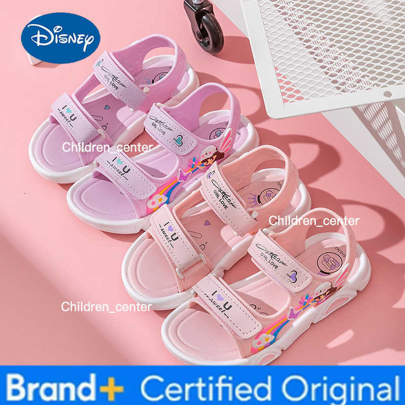 4-18y Girls Sandals Summer Children Sport Shoes Kids Soft Soled Non-slip Shoe Rainbow Princess Breathable Casual Beach Sandalias H260226