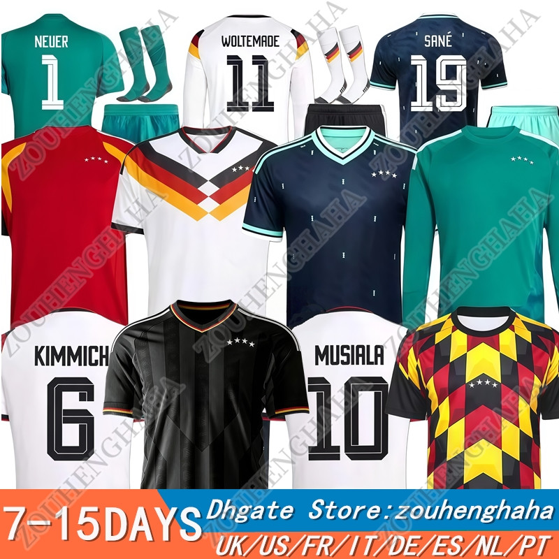 16-4XL 26 27 deutschland trikot 2026 2027 GerMaNys Soccer Jerseys Home Away GK Fans Player Men kids Football Shirt Kit MUSIALA HAVERTZ KROOS WIRTZ MULLER SANE NEUER
