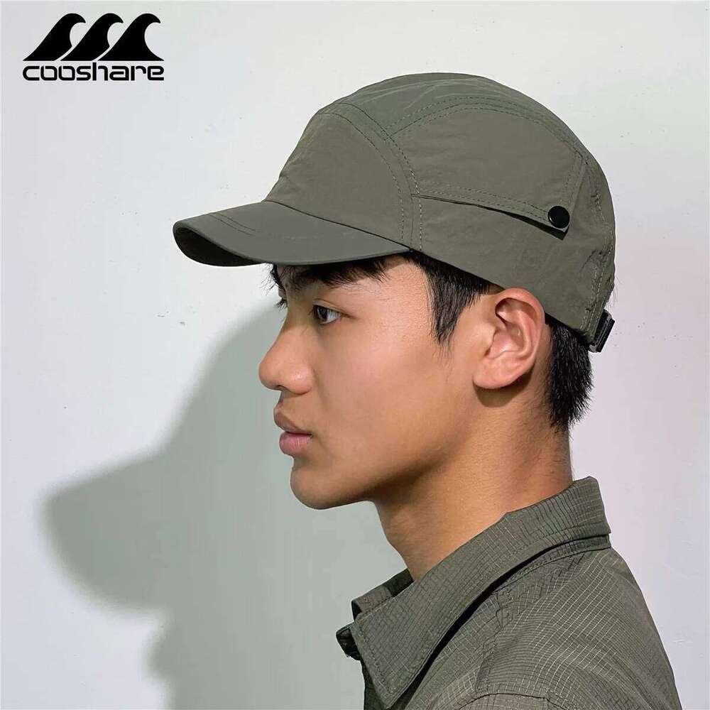 Thin Tooling Baseball Military Fan Hat Short Cap Outdoor Quick Drying Camping Worker men's Summer Z260226