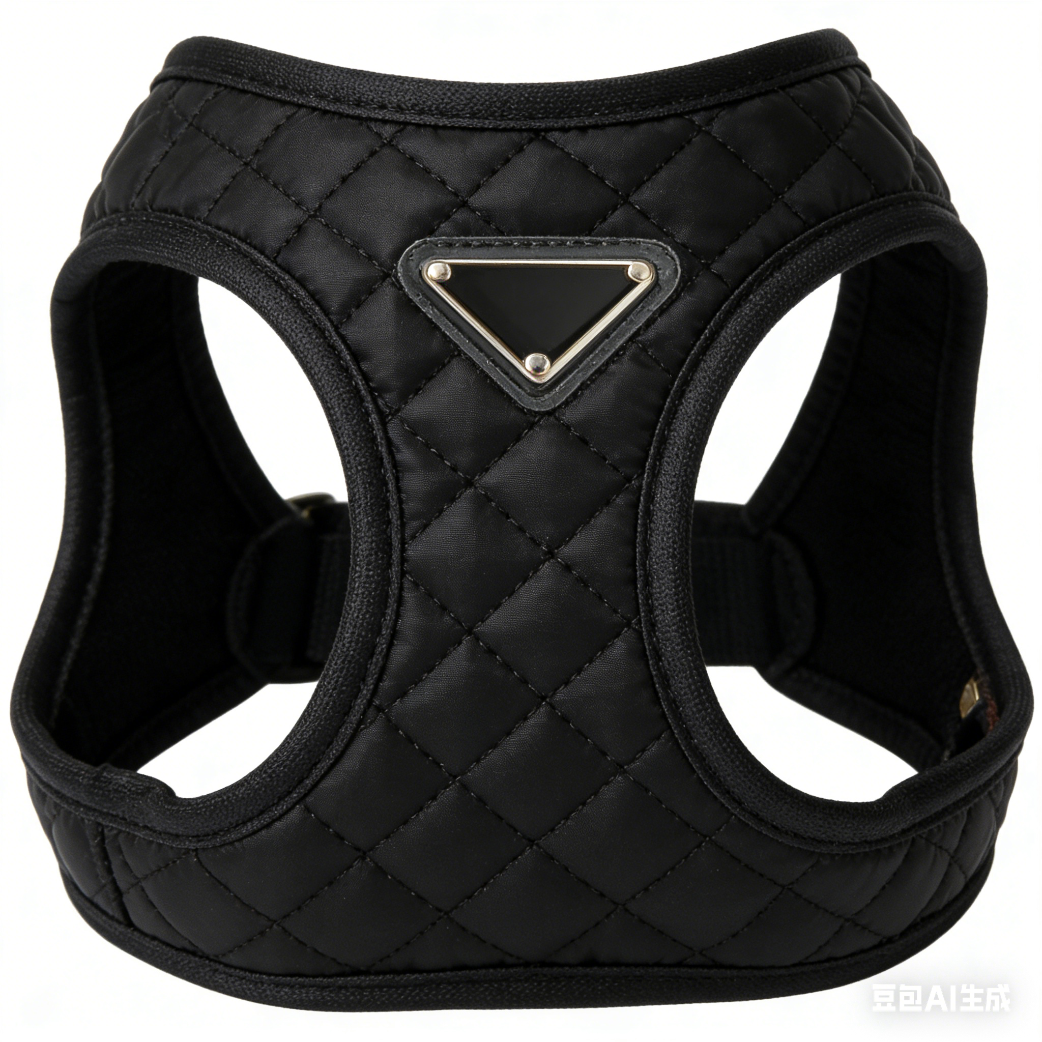 Supplies & Pet Fashion Dog Collar and Harness Set PU Leather Step-in Vest with Classic Pattern for Medium Dogs Suitable for Holidays Everyday Outfits 