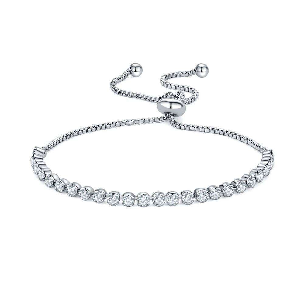 2024 New Trendy Round Adjustable Bracelet Bangle For Women Anniversary Gift Jewelry Bulk Sell Valentine's Day S5772 Z260225