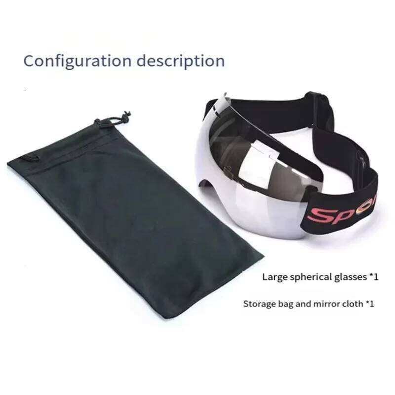 Premium Ski Goggles Anti Fog UV Protection Wide View Lens for Snowboard Skiing Outdoor Sports Unisex Comfort Fit Interchangeable Z260225