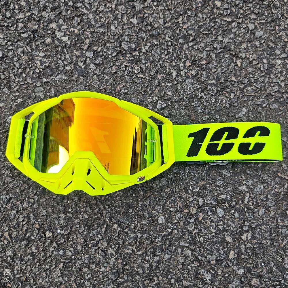 100 Bicycle Goggles Road Bikes MTB All Day HD Lenses Protective Windproof Dustproof Sandproof Man Woman Fashion Glasses Z260225