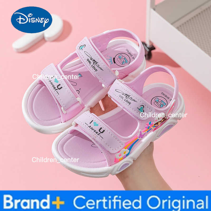 4-18y Girls Sandals Summer Children Sport Shoes Kids Soft Soled Non-slip Shoe Rainbow Princess Breathable Casual Beach Sandalias H260226
