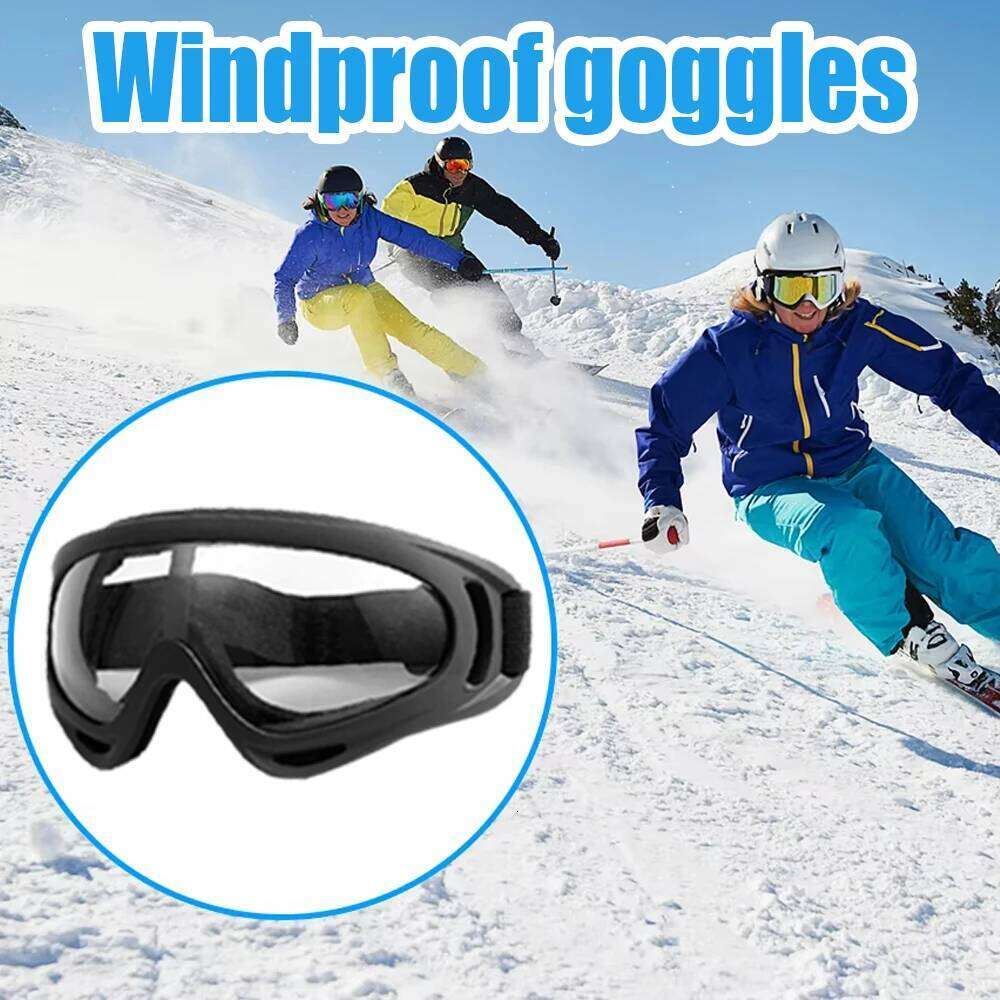 UV Protective Motorcycle Glasses 1Pcs Anti Glare Motocross Sunglasses Sports Ski Goggles Windproof Dustproof Riding Accessories Z260225