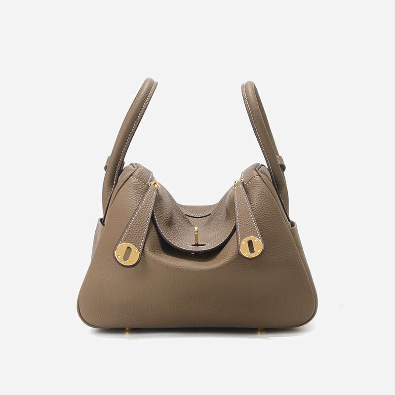 Luxury Shoulder Bags Totes ogo Top Grain Leather Pillow Shoulder Women S Commuter Crossbody Bag Small Lindy SENYY