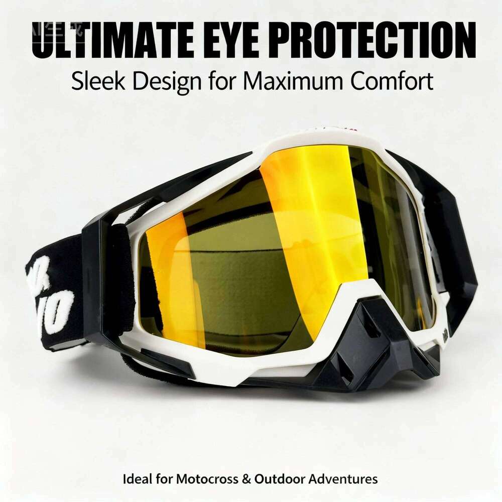 Unisex Motorcycle Goggles Anti Fog Windproof Riding Glasses for Men Women Motocross Dirt Bike ATV MX MTB Ski Z260225