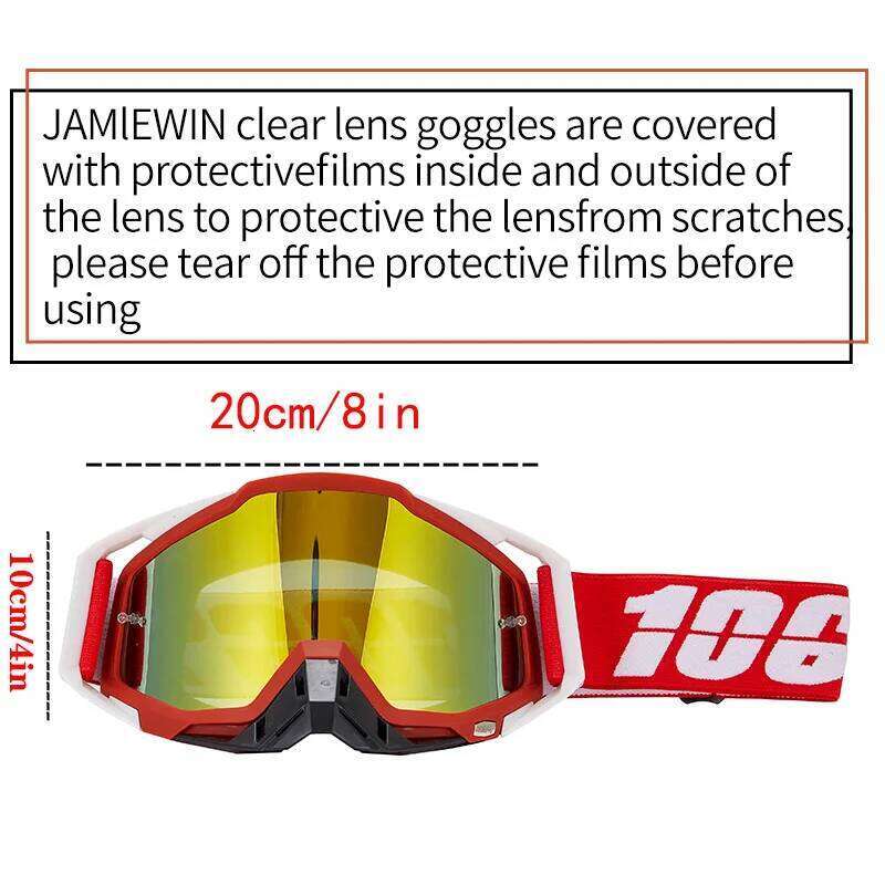 Lunettes moto vintage pour hommes, soleil motocross, lunettes protection scurit MX, casque de vision n Z260225