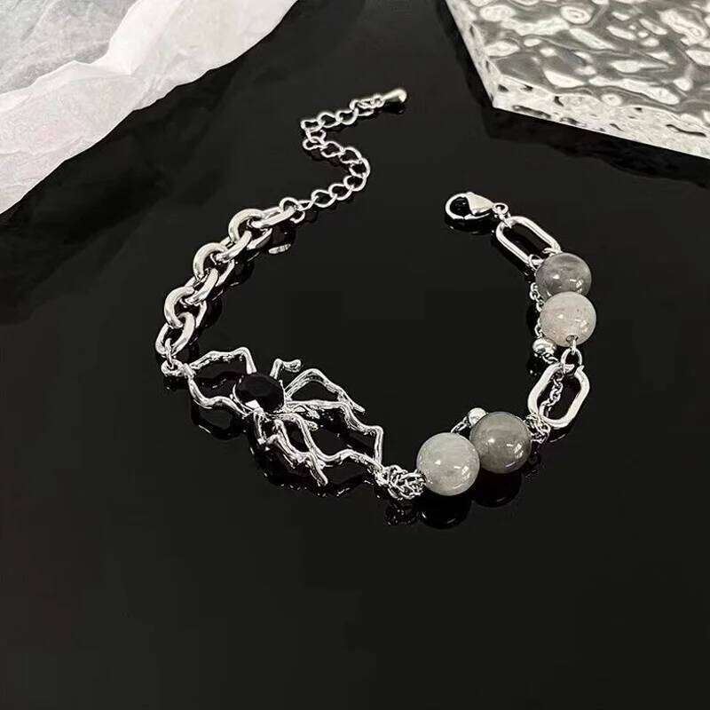 1Pcs High Quality Stainless Steel Spider Bead Splicing Bracelets For Men Women Link Chain Layered Pulseras Unisex Jewelry Gifts Z260225