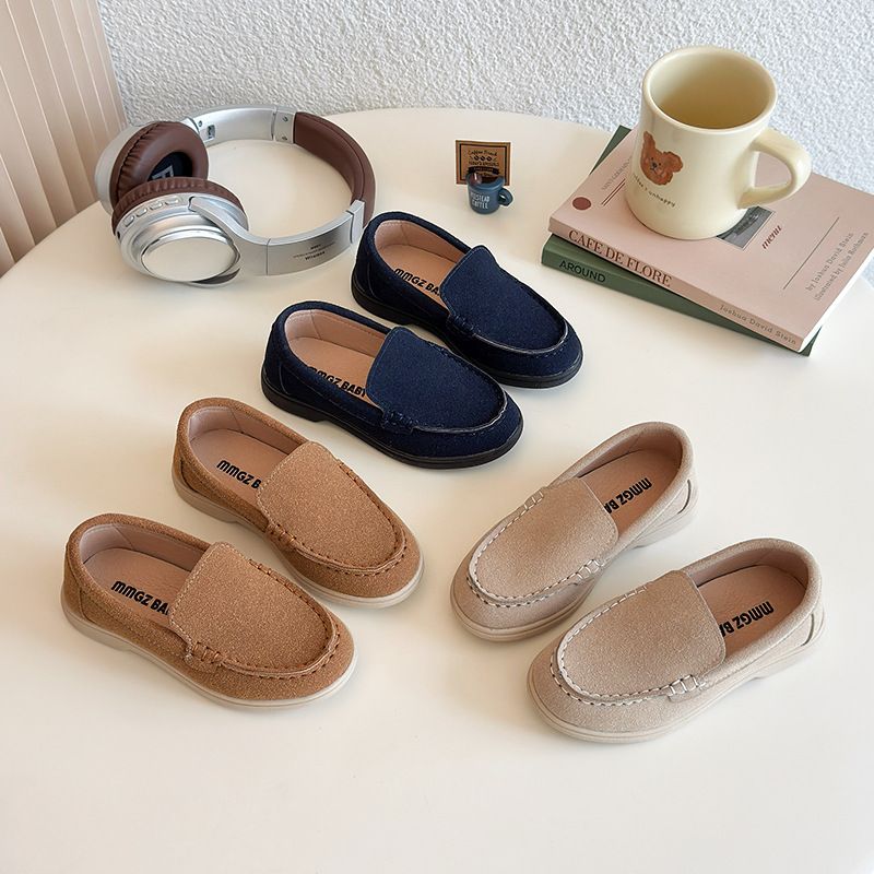 Kids Loafers Shoes Fashion Design Toddler Slip on Loafers Children Kidszworld Boys Girls Casual Flat Shoes Sizes 21 - 35 K01074