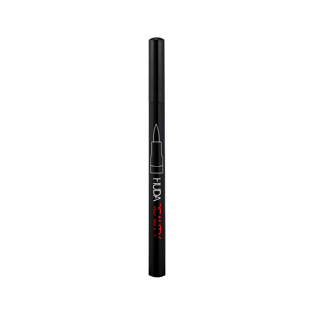 HudaBeauty Makeup Liquid Eyeliner Pen Long-lasting Black Eyeliner Pen For Eye Makeup Defined Eye Looks And Smooth Application