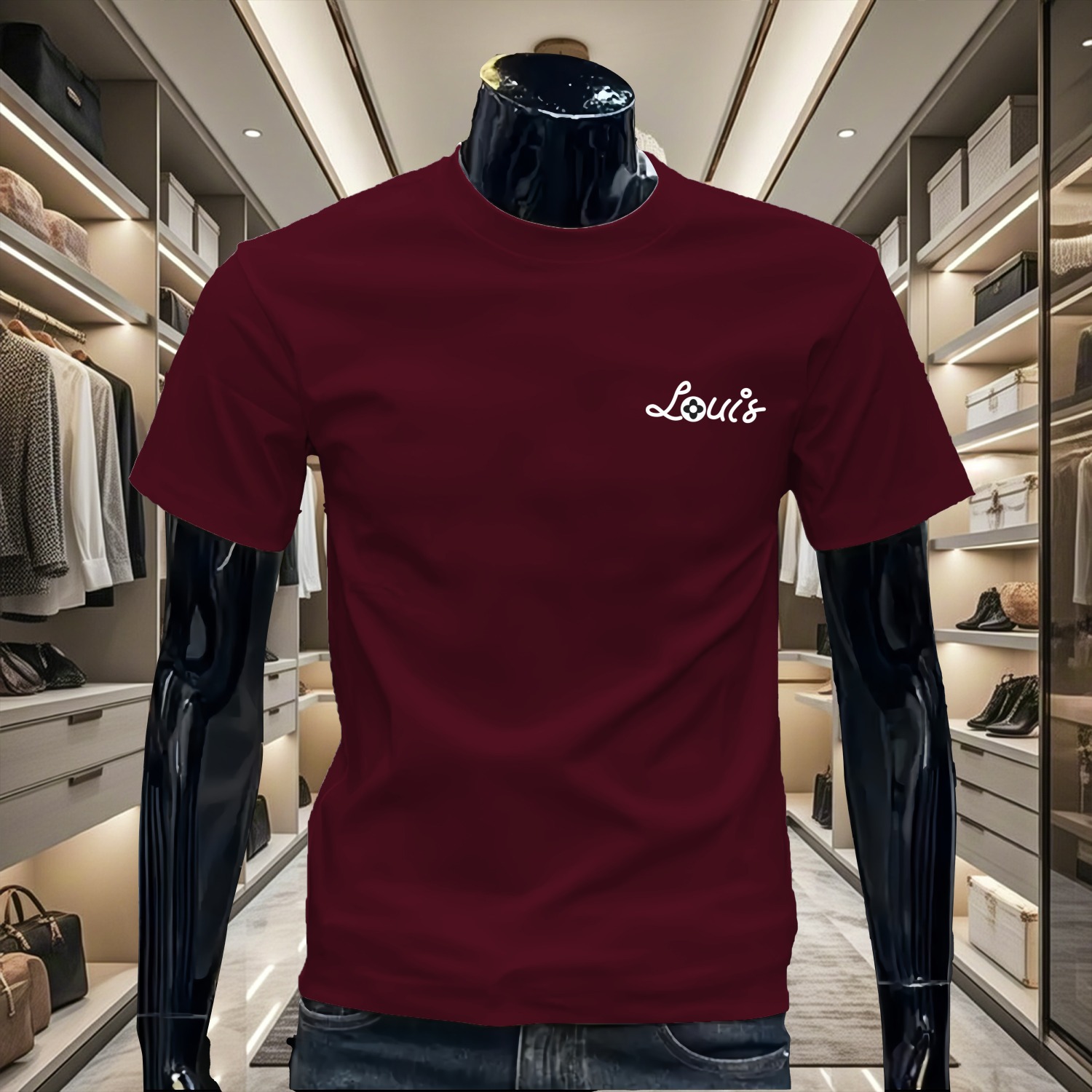 Free shipping 2026 Summer New Men's Fashion Letter Embroidered Designer Short Sleeve Trendy Casual Printing Loose T-shirt
