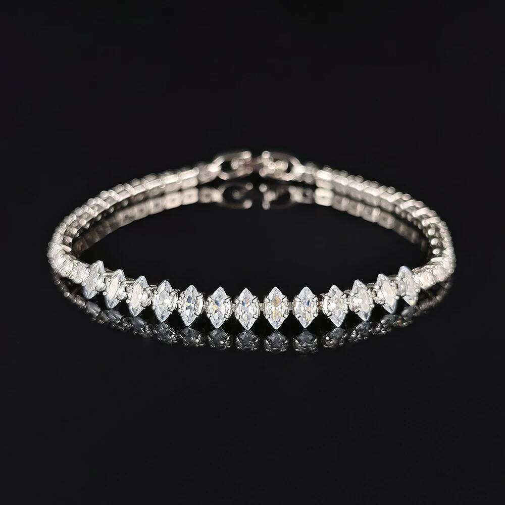 2024 new arrival luxury marquise bracelet bangle for women anniversary gift wholesale s8427 Z260225