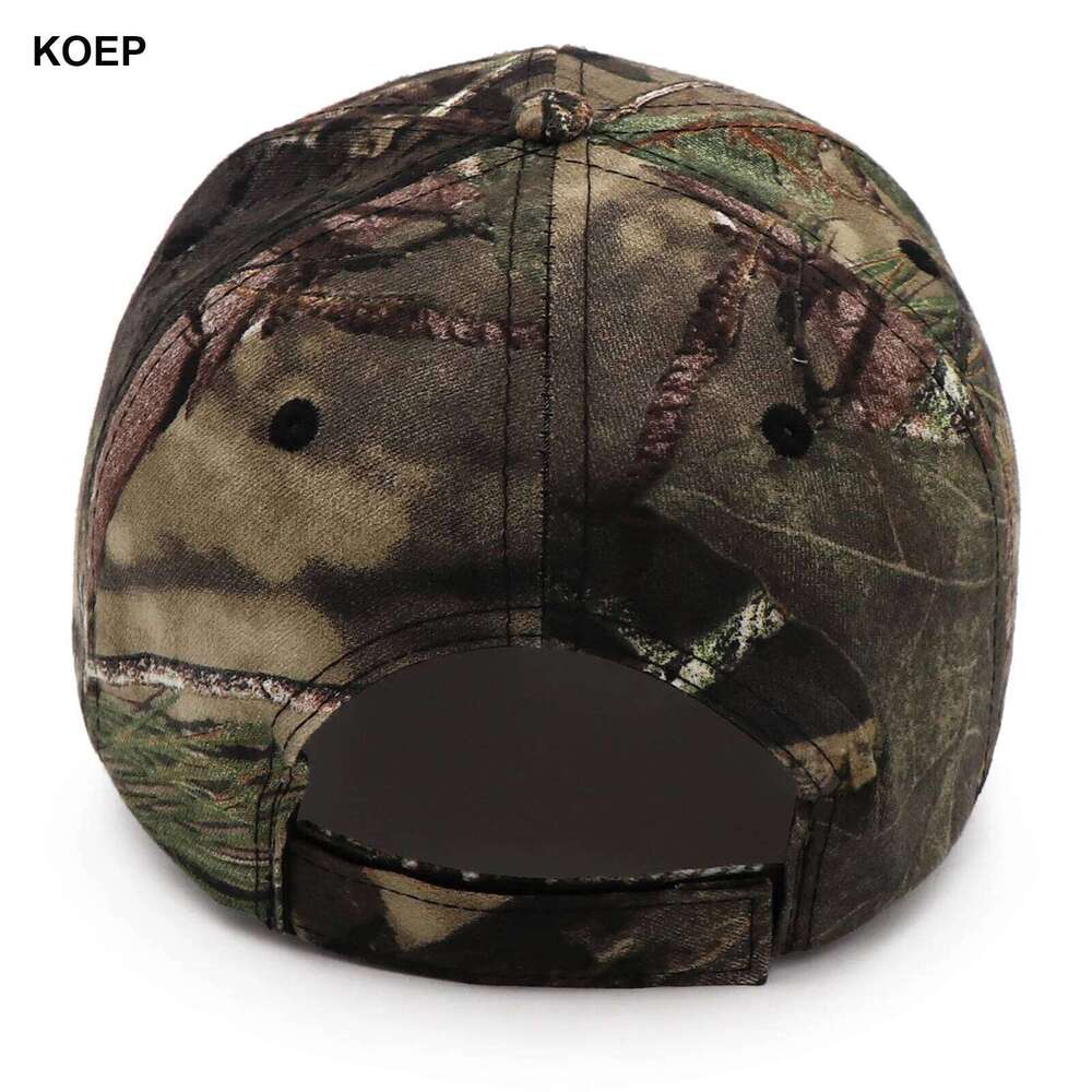 KOEP New Outdoor Jungle Fishing Baseball Cap Man Camouflage Hunting Hat Casquette Oak Camo Snapback Dad Caps KBMO5 Z260226
