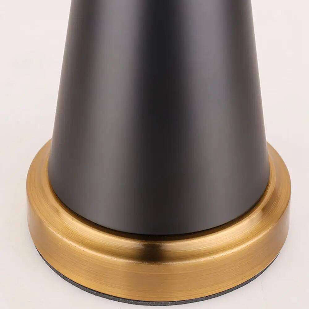 Modern Touch Table Lights Chinese Style Fabric Bedroom Bedsides Metal Base Study Room Desk lighting Fixtures Wedding Gift H260225