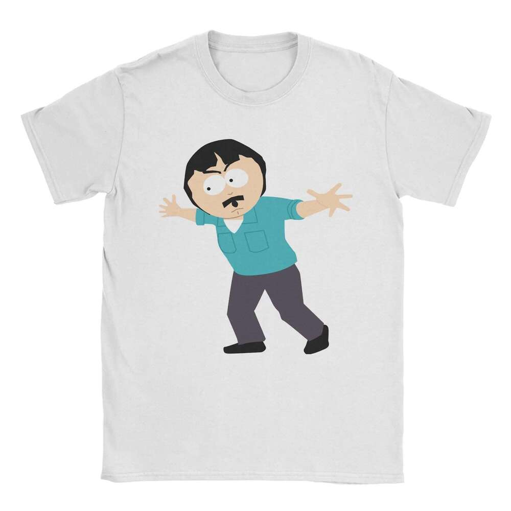 Men’s T-Shirt South-Parks Cartoon Randy Vintage 100% Cotton Tees Short Sleeve T Shirts Crewneck Clothes Gift Idea C260226 Men’s T-Shirt South-Parks Cartoon Randy Vintage 100% Cotton Tees Short Sleeve T Shirts Crewneck Clothes Gift Idea C260226