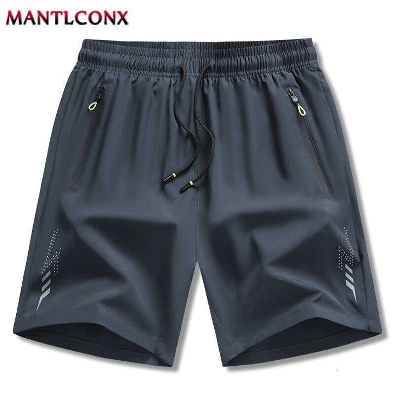 Thin Quick Dry Running Sports Men Summer New Men's Shorts Gym Fitness Joggers Bottom Black Board Short Pants Man M-4XL H260226