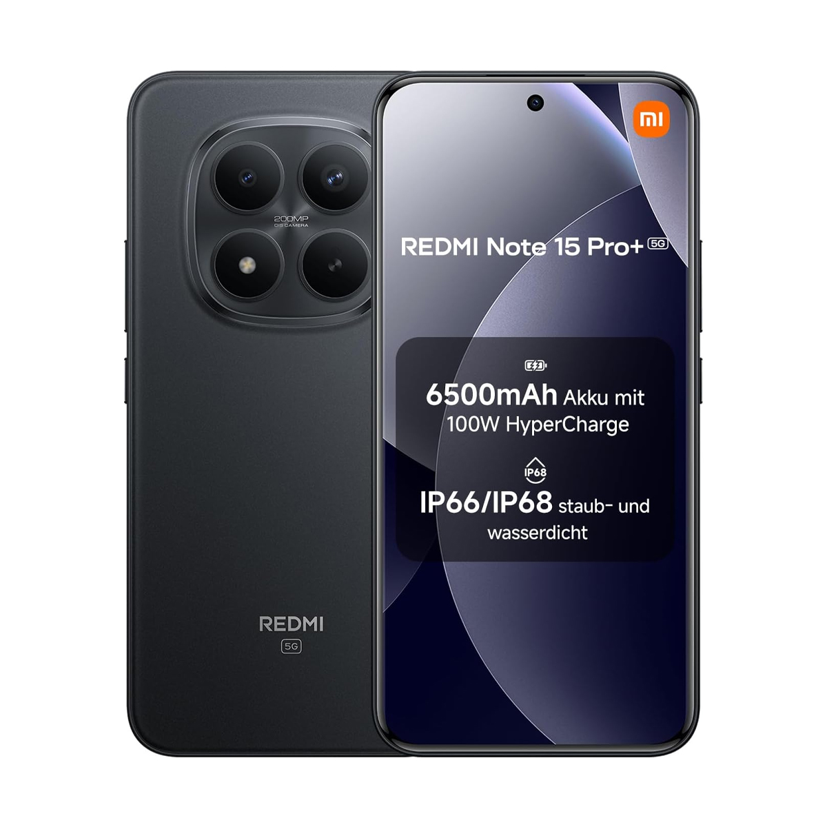 Xiaomi Redmi Note 15 Pro+ 5G 12GB +512GB 6.83 inches Smartphone Android 15 Octa-core 1280 x 2772 pixels 200 MP+8 MP+32 MP