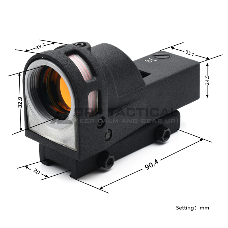 Rare Israeli Defense Force Surplus Meprolight M21 Reflex Red Dot Site USA STOCK