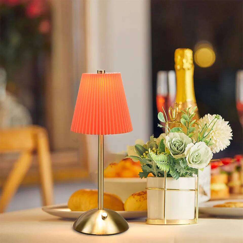 Rechargeable LED Table Lamps Touch desk lamp Wireless Night Light Restaurant Desktop Mood Lighting Bar Decoration H2602251
